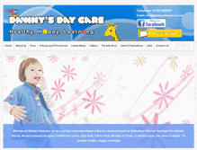 Tablet Screenshot of dawnysdaycare.co.uk